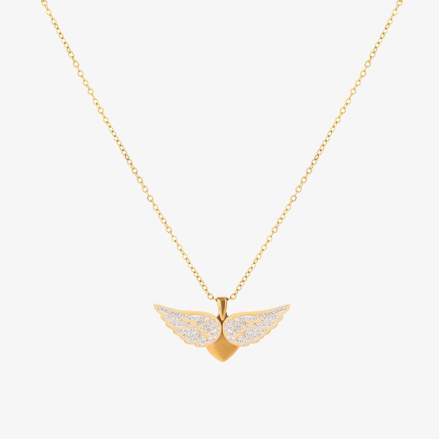 Soaring Angel Wings Colar | Ouro