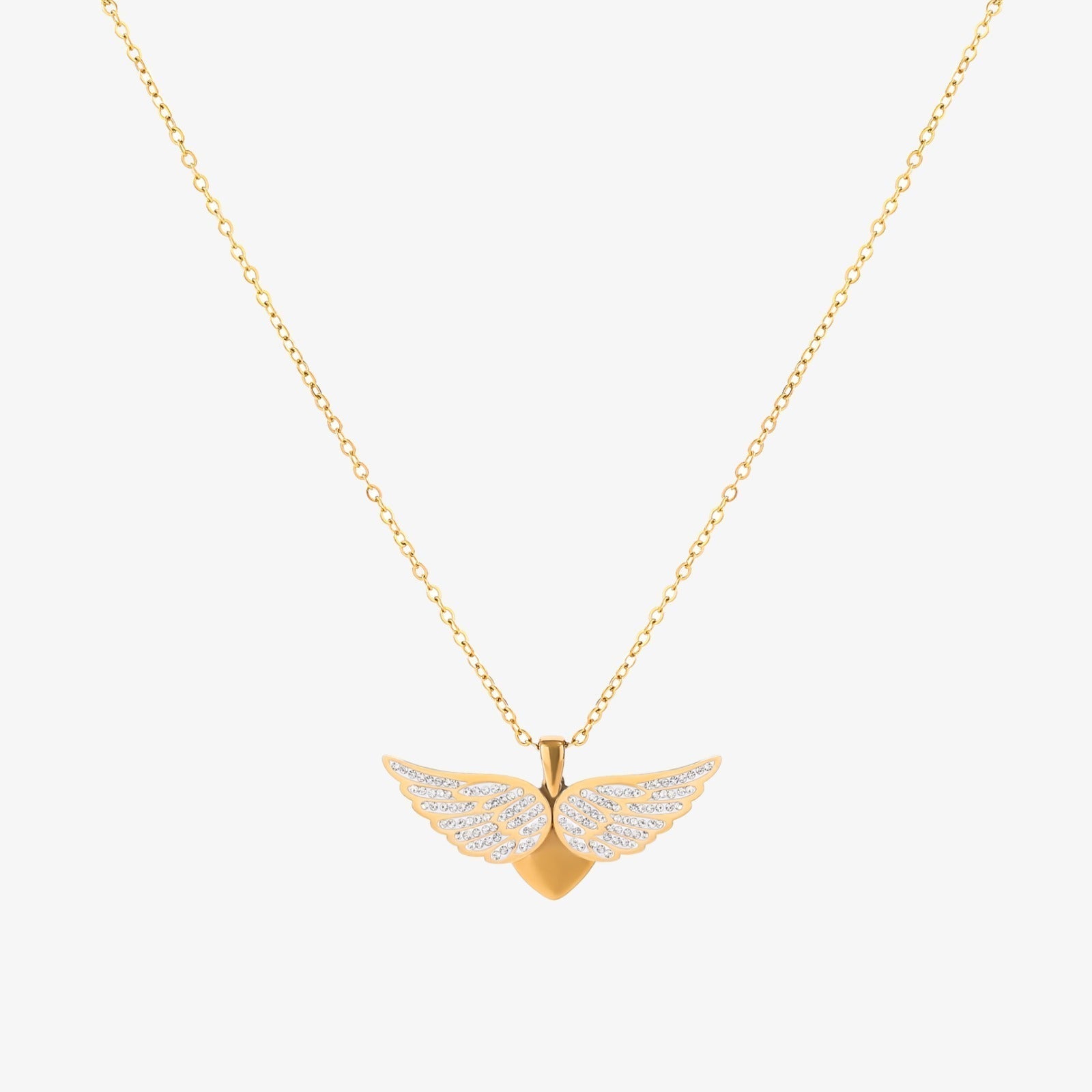 Soaring Angel Wings Colar | Ouro