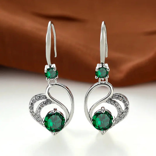 Seraphina Duval Brincos | Branco Ouro
