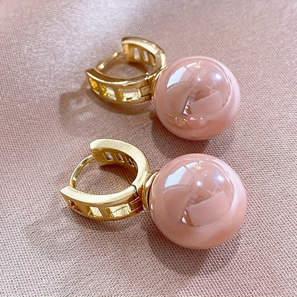 Blushing Brincos de Pérolas