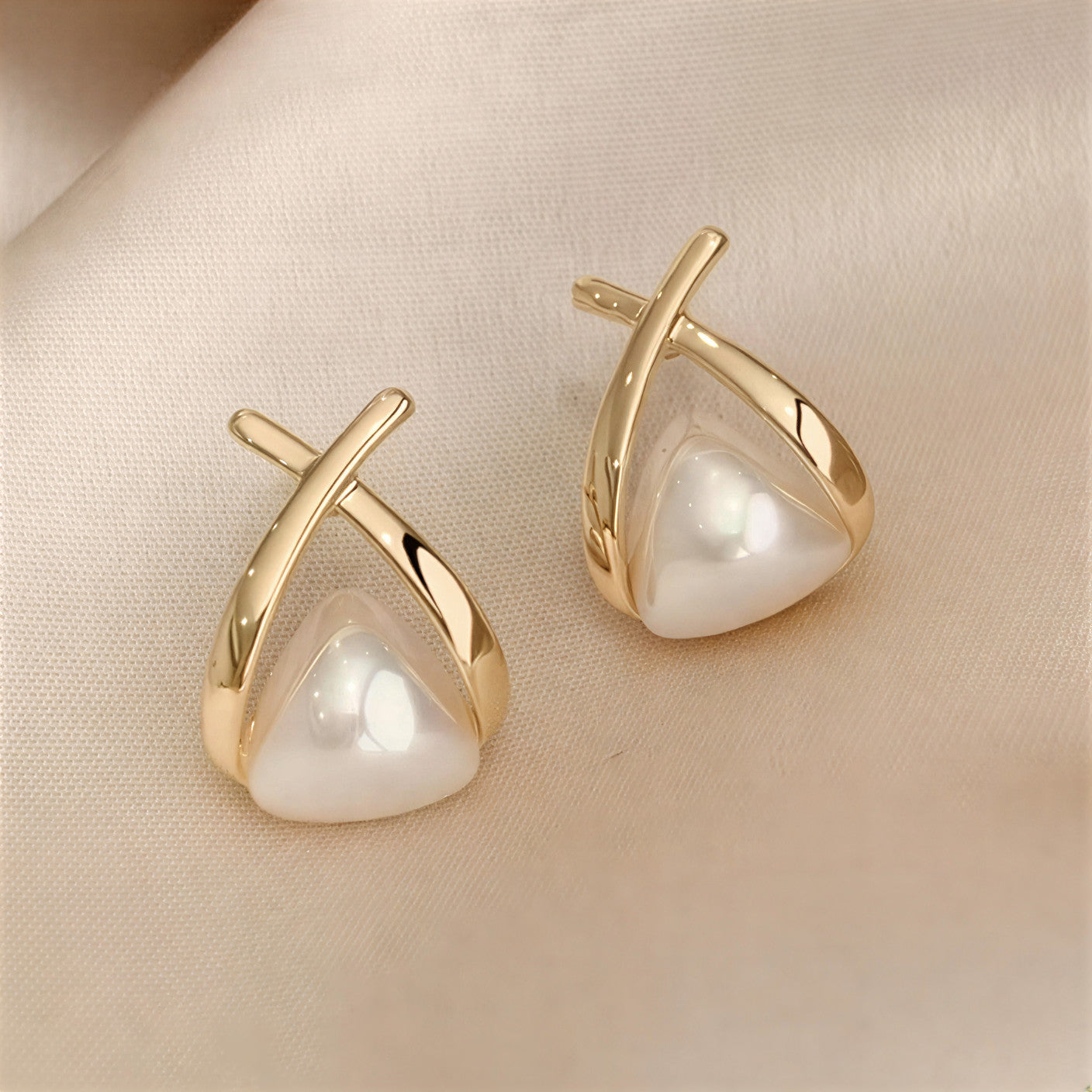 Elegant Vintage-Inspired Pérola Brincos Pendentes