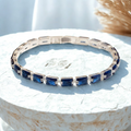 Mireda Thalindra Pulseira | Branco Ouro