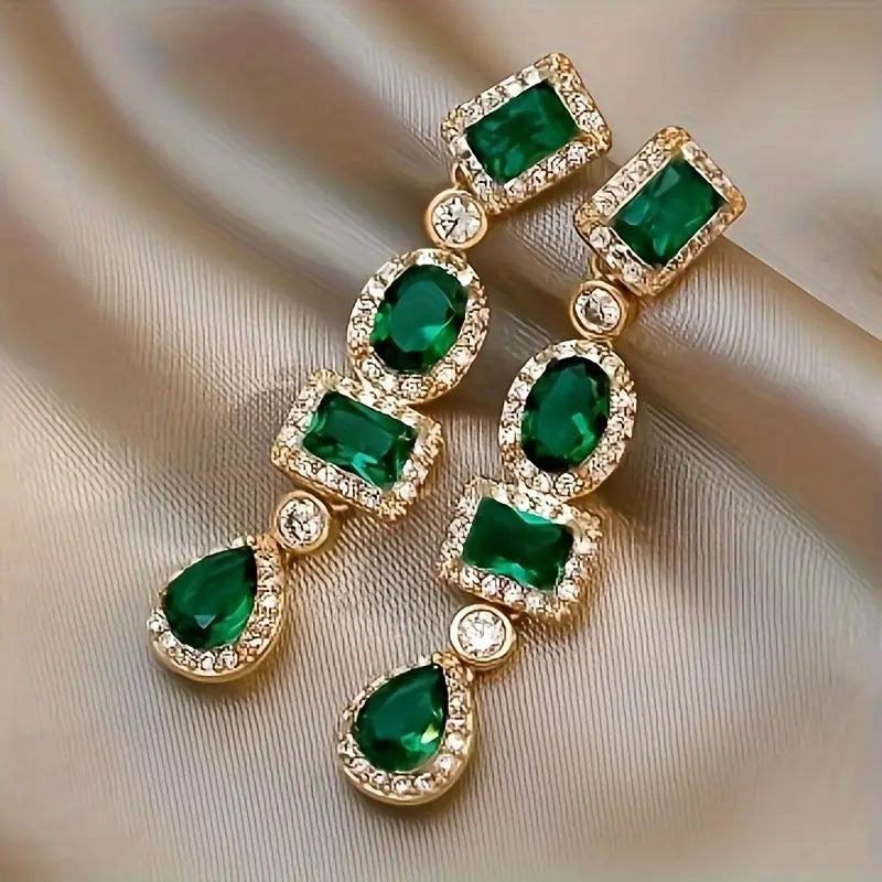 Coraline Esmarisse Dangle Brincos | Ouro