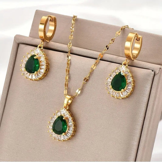 Rheya Lysandelle Conjunto de Joias | Ouro
