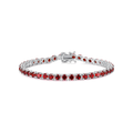Rubi Pulseira Tennis | Branco Ouro