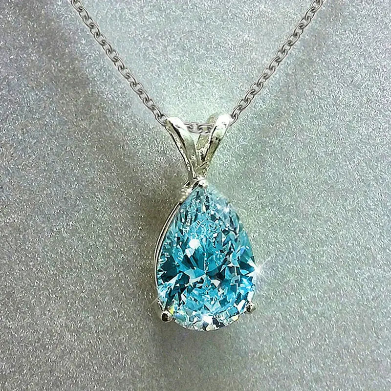 Ocean's Tear Colar | Branco Ouro