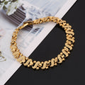 Lily Ornate Wave Pulseira | Ouro