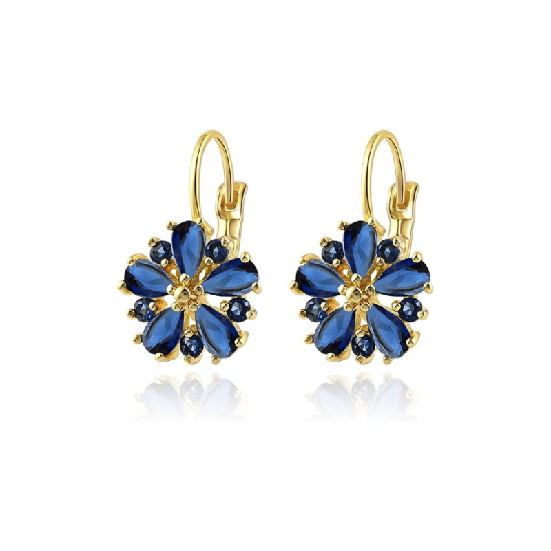 Calina Flower Brincos | Ouro