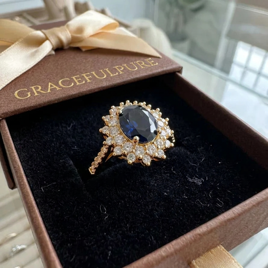 Vionne Saphirae Anel | Ouro