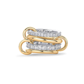 Interlock Stack Anéis | Ouro