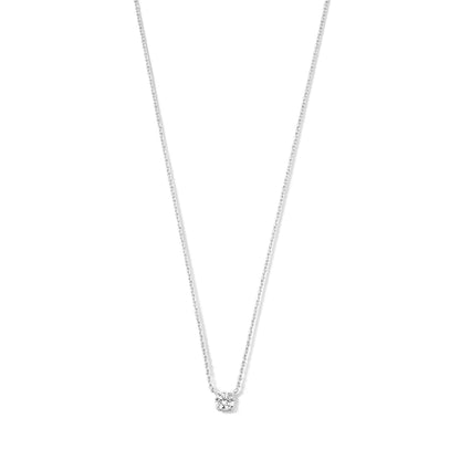 Cléa Moissanite Pedra Colar | Ouro