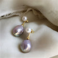 Exquisite Lilac Brincos de Pérolas