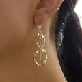 Sunbeam Spiral Brincos | Ouro