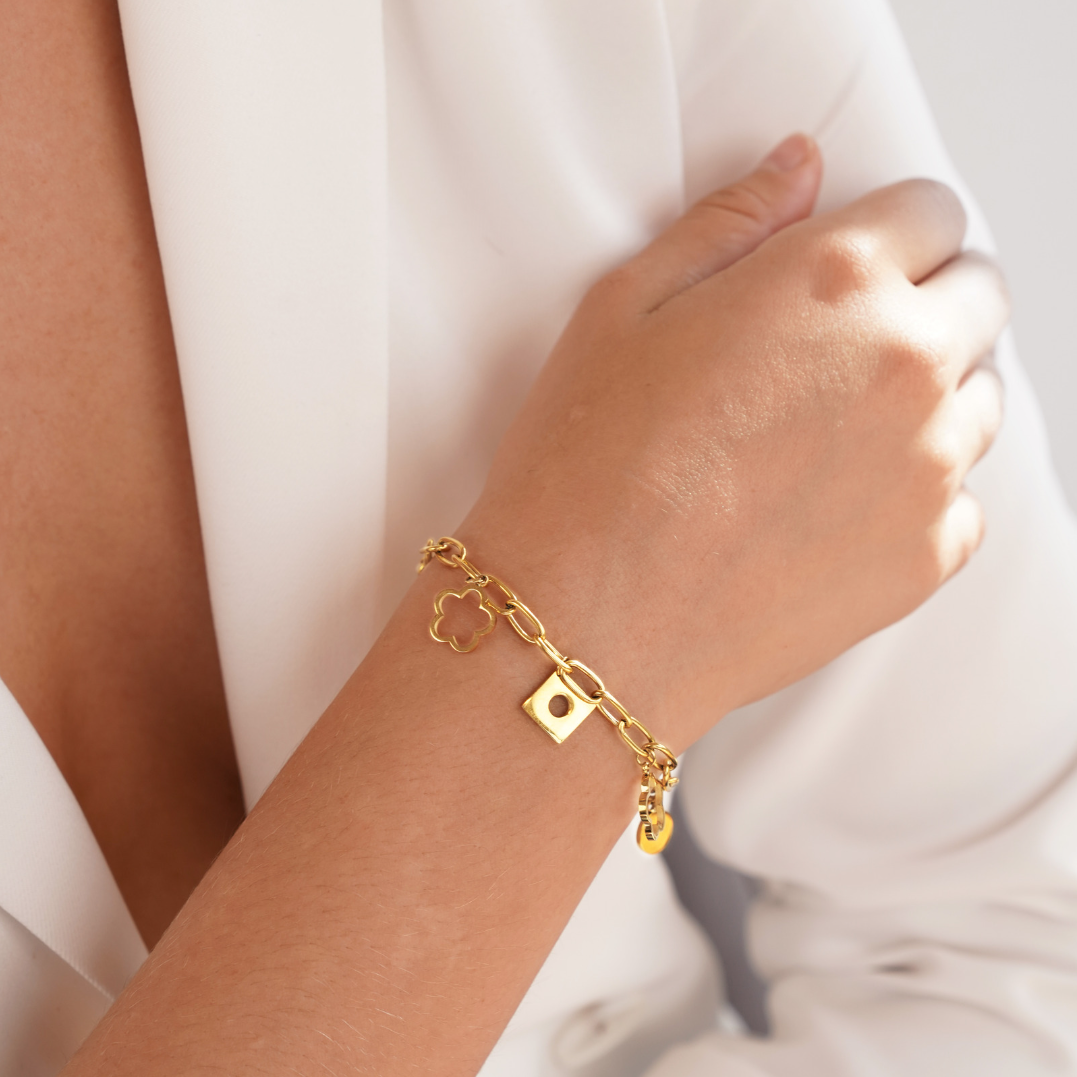 Lucky Daisy Pulseira com Pendente