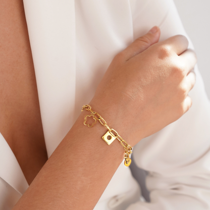 Lucky Daisy Pulseira com Pendente