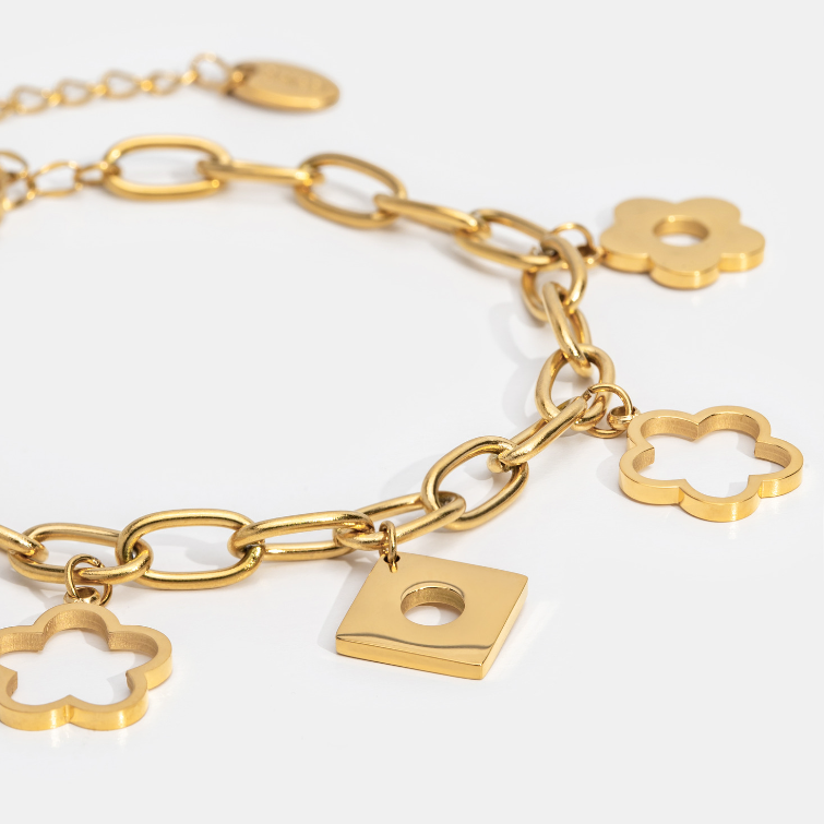 Lucky Daisy Pulseira com Pendente