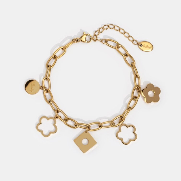 Lucky Daisy Pulseira com Pendente