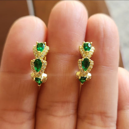 Sylvarra Jadelisse Brincos | Ouro