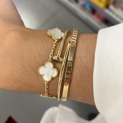 Trinity Pulseira Branco