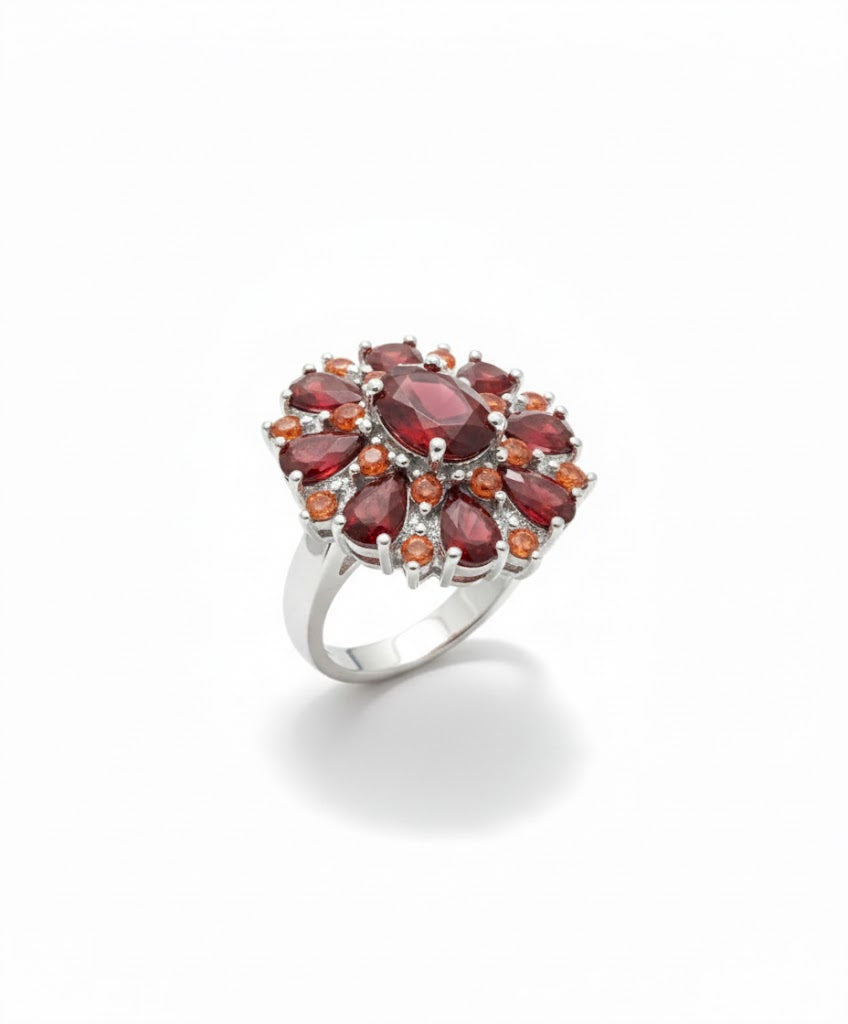 Scarlet Petal Anel | Ouro